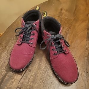 Dr Martens Womens Shoes Size 9 Belmont Chukka Boots Old Oxblood